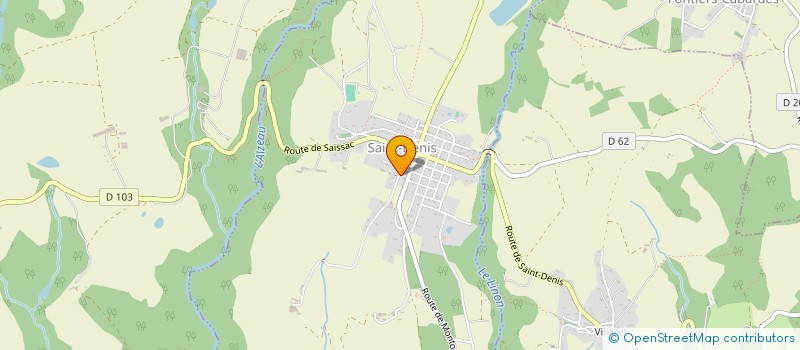 localisation de l'entreprise SEMAT CHRISTOPHE ET PUECH CORINNE ET PUECH MICHEL  SAINT-DENIS