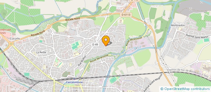 localisation de l'entreprise SEMAT FRERE ET SOEUR  CARCASSONNE