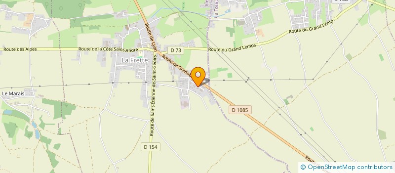 localisation de l'entreprise SEMATEC METROLOGIE  LA FRETTE