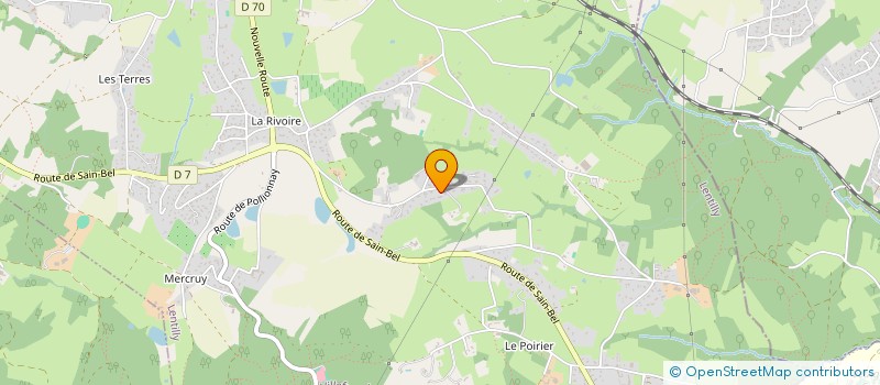 localisation de l'entreprise SEMAVA  LENTILLY