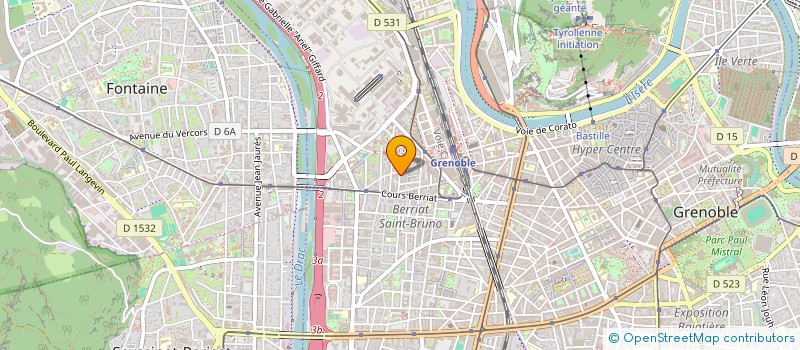 localisation de l'entreprise SEMBAT AVOCATS  GRENOBLE