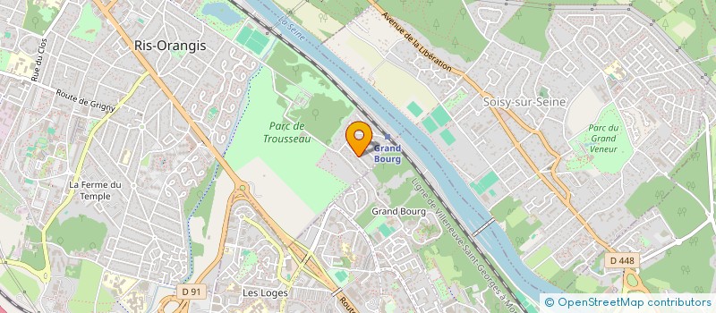 localisation de l'entreprise SEMBOL  RIS-ORANGIS