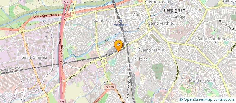 localisation de l'entreprise SEMBUO à PERPIGNAN