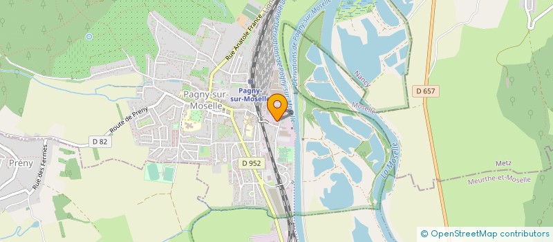localisation de l'entreprise SEMCA à PAGNY-SUR-MOSELLE