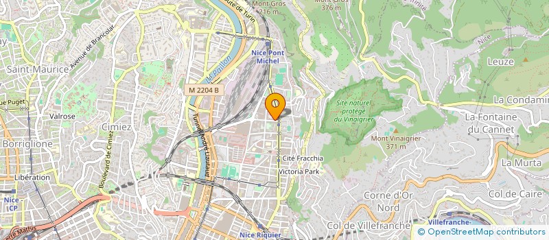 localisation de l'entreprise SEMCAB à NICE