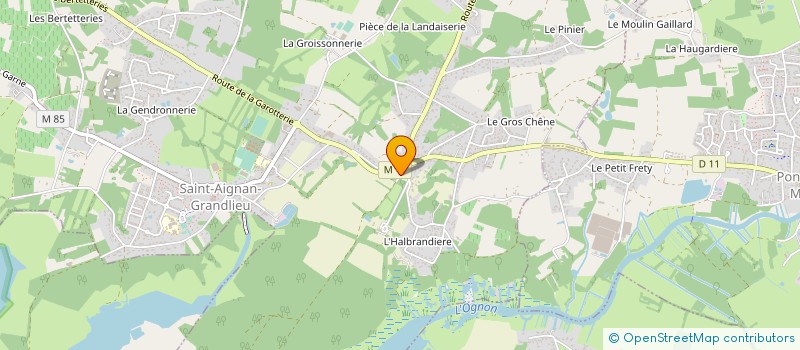 localisation de l'entreprise SEMCIS TELEVISION à SAINT-AIGNAN-GRANDLIEU