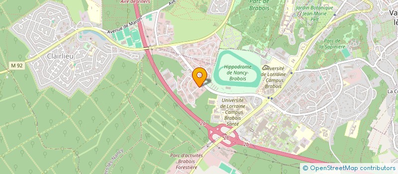 localisation de l'entreprise SEMCO  VANDUVRE-LES-NANCY