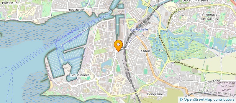 localisation de l'entreprise SEMDEN 3  LA ROCHELLE