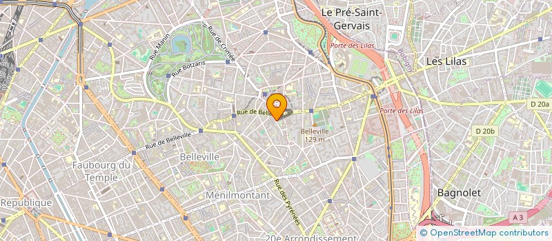 localisation de l'entreprise SEME 26  PARIS