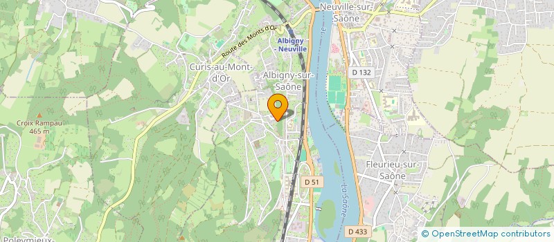 localisation de l'entreprise SEME  ALBIGNY-SUR-SAONE