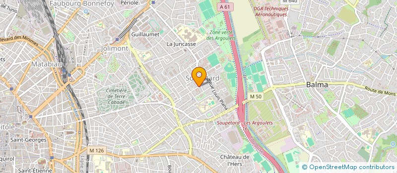 localisation de l'entreprise SEME  TOULOUSE