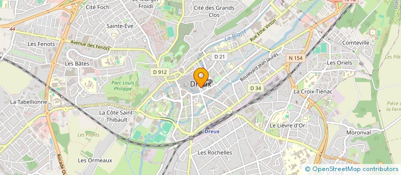 localisation de l'entreprise SEME à DREUX