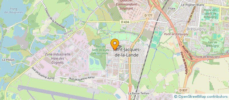 localisation de l'entreprise SEME !  RENNES