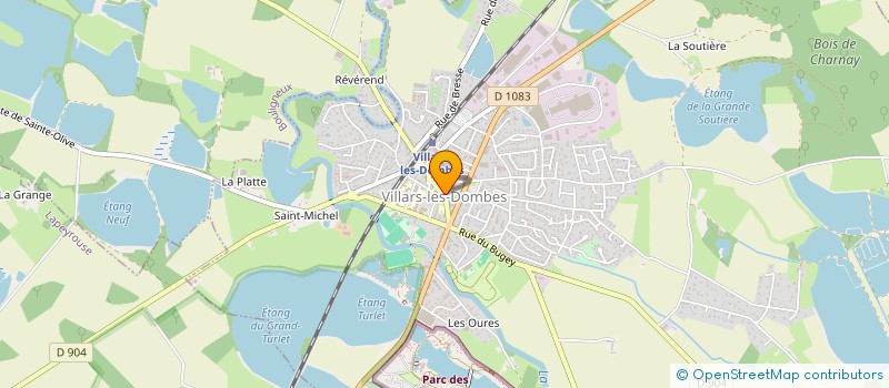 localisation de l'entreprise SEME AIN REVE  VILLARS-LES-DOMBES