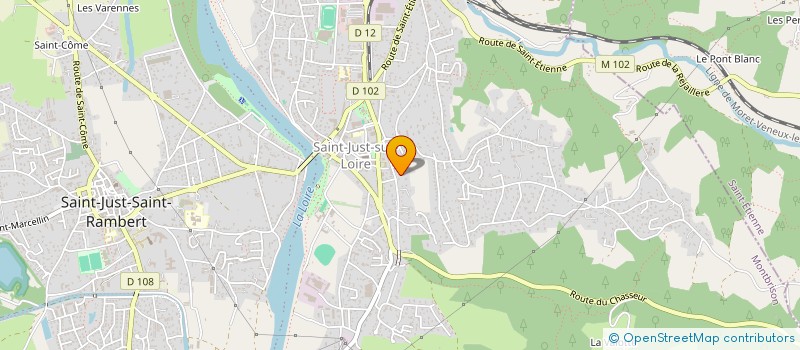 localisation de l'entreprise SEME LA VIE  SAINT-JUST-SAINT-RAMBERT