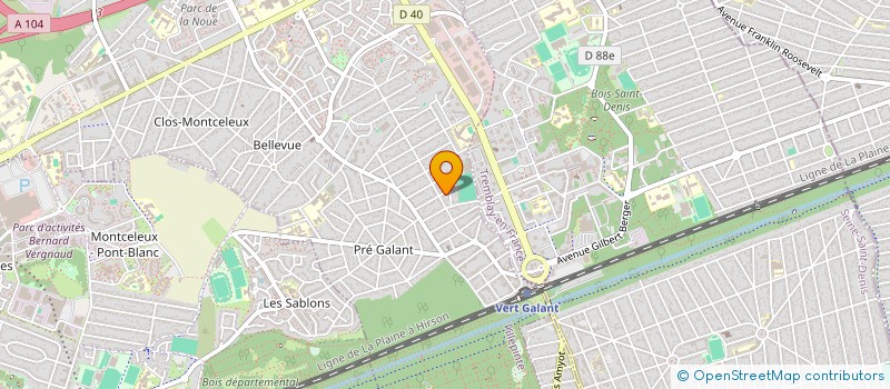 localisation de l'entreprise SEME TELECOM SAS à VILLEPINTE