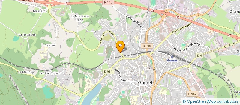 localisation de l'entreprise SEME TES GRAINES à GUERET