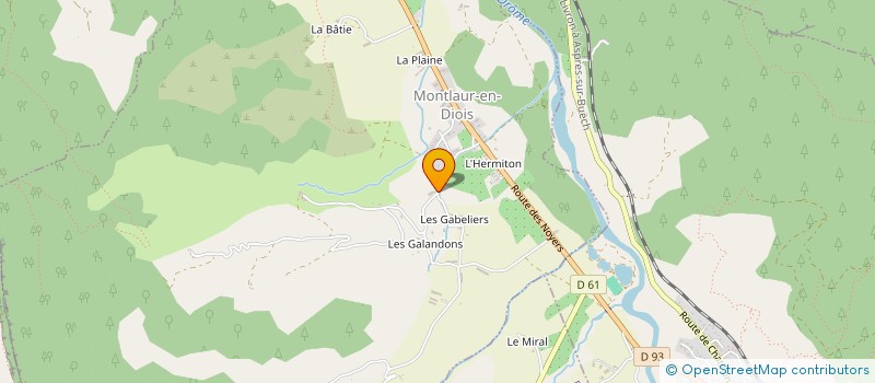 localisation de l'entreprise SEME TON REVE  MONTLAUR-EN-DIOIS