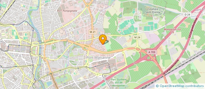 localisation de l'entreprise SEMEAC VICTOR HUGO  MONTPELLIER