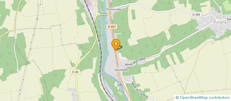 localisation de l'entreprise SEMED  POLIGNY