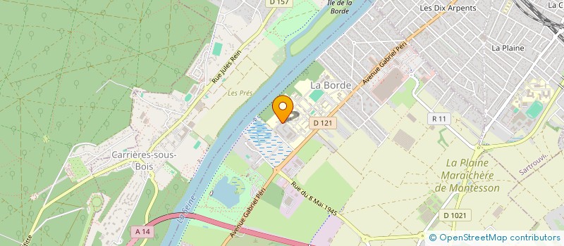 localisation de l'entreprise SEMEDO BTP  MONTESSON