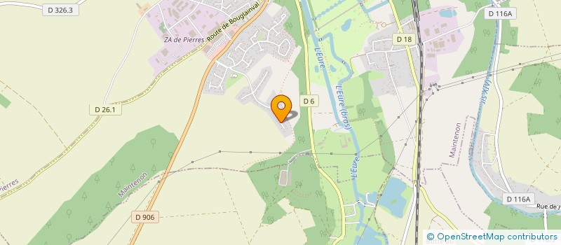 localisation de l'entreprise SEMELA à MAINTENON
