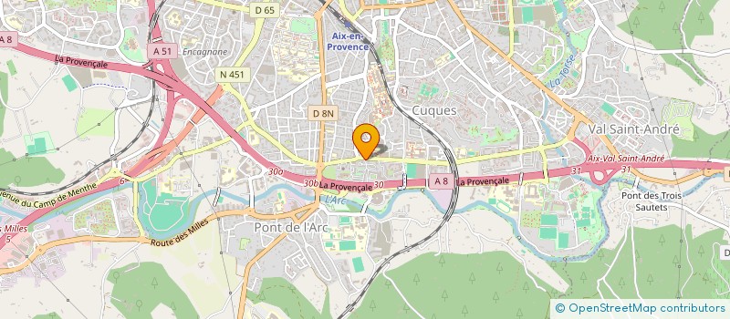 localisation de l'entreprise SEMELE  AIX-EN-PROVENCE