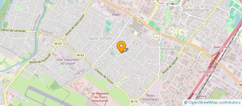 localisation de l'entreprise SEMENADISSE à TOULOUSE