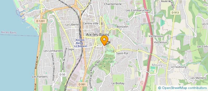 localisation de l'entreprise SEMENCE DE GLOIRE  AIX-LES-BAINS
