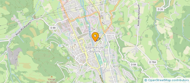 localisation de l'entreprise SEMENCE NATURE  BAGNERES-DE-BIGORRE