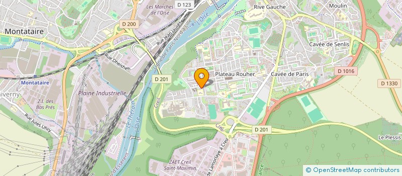 localisation de l'entreprise SEMENCE PAROLE  CREIL