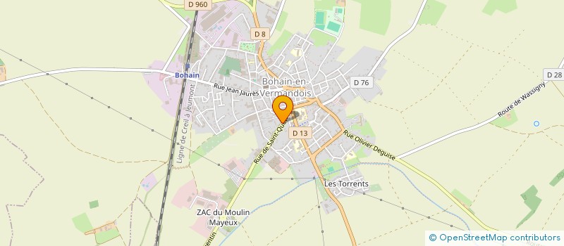 localisation de l'entreprise SEMENCES à BOHAIN-EN-VERMANDOIS