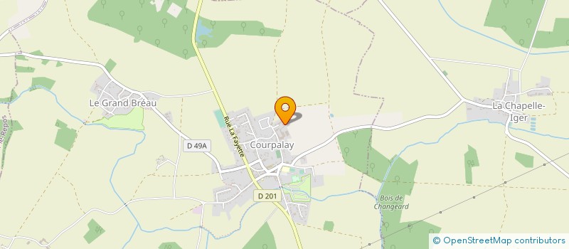 localisation de l'entreprise SEMENCES EUROPEENNES à COURPALAY