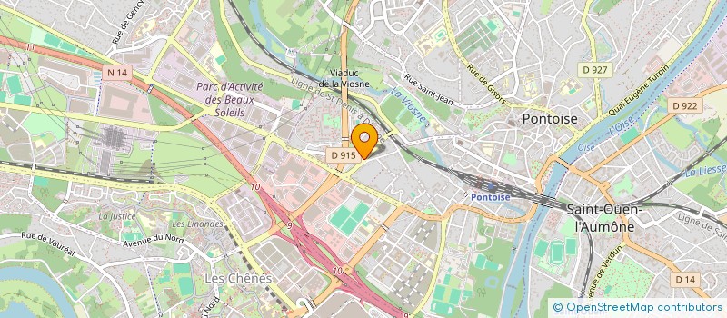 localisation de l'entreprise SEMENCES LEFEBVRE à PONTOISE