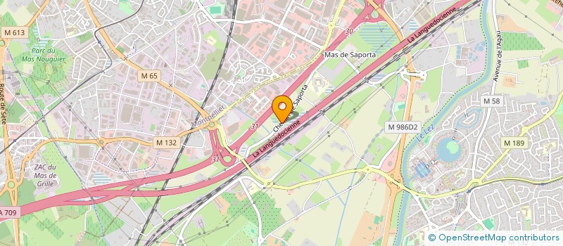 localisation de l'entreprise SEMENCIERS DU SUD à LATTES