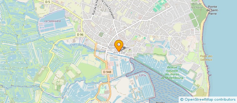 localisation de l'entreprise SEMENTA à NOIRMOUTIER-EN-L'ILE