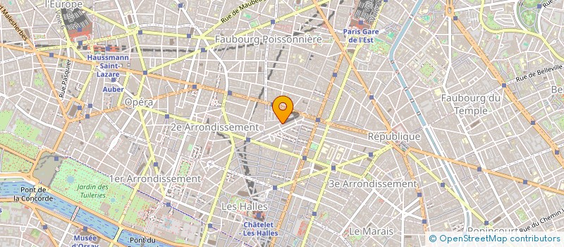 localisation de l'entreprise SEMENTINE  PARIS