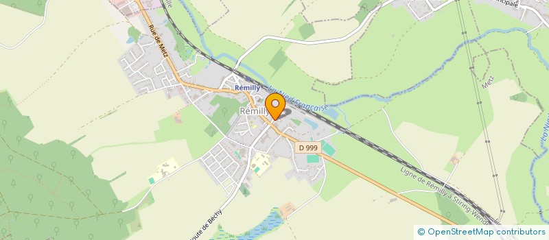 localisation de l'entreprise SEMENZI 17 à REMILLY