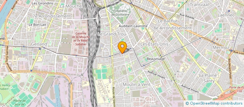 localisation de l'entreprise SEMES à VENISSIEUX