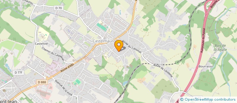 localisation de l'entreprise SEMEURS D'AVENIRS  CASTELMAUROU