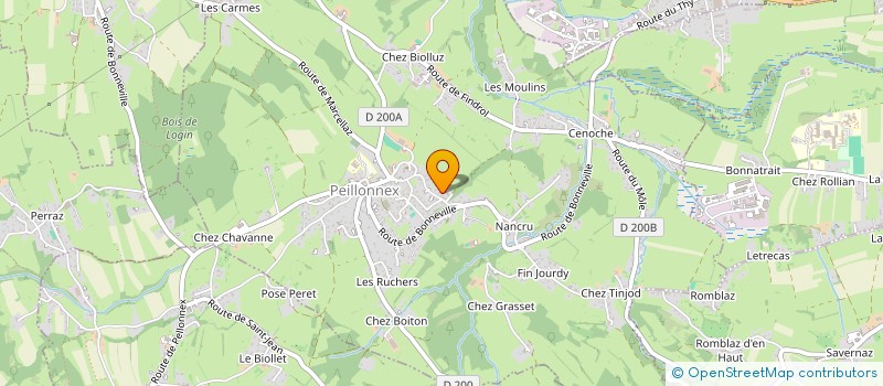 localisation de l'entreprise SEMEURS DE JOIE  PEILLONNEX