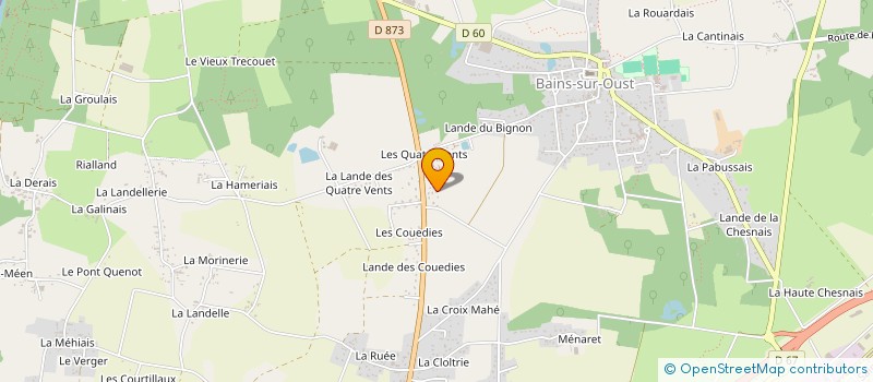 localisation de l'entreprise SEMFA  BAINS-SUR-OUST