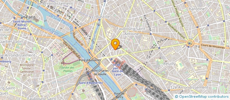 localisation de l'entreprise SEMGAZ SOC ETUDES MAINTENANCE GAZ à PARIS