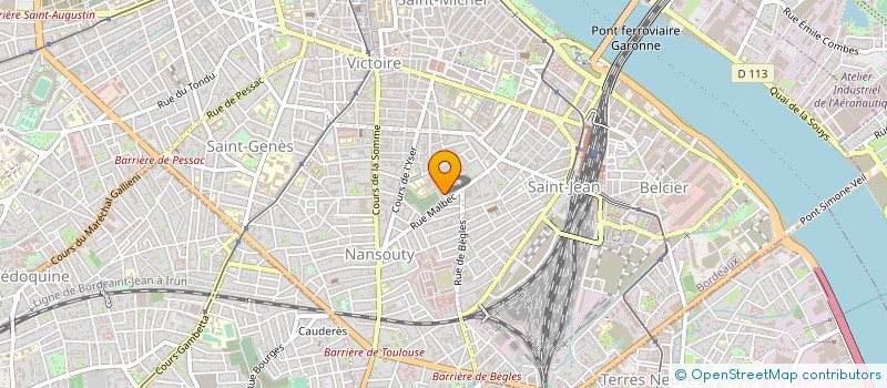 localisation de l'entreprise SEMGI à BORDEAUX