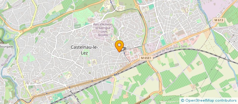 localisation de l'entreprise SEMH  CASTELNAU-LE-LEZ