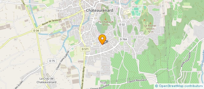 localisation de l'entreprise SEMI à CHATEAURENARD