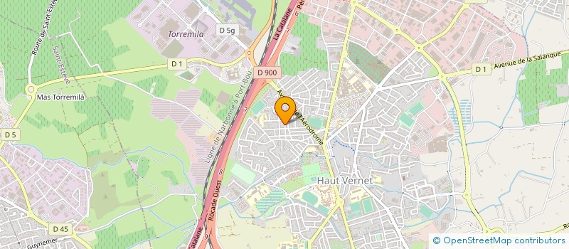 localisation de l'entreprise SEMI CONGRES SERVICES  PERPIGNAN