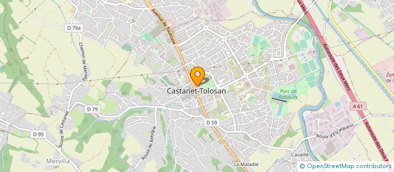 localisation de l'entreprise SEMI IMMOBILIERE VALLEE HERS à CASTANET-TOLOSAN