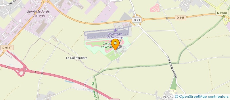 localisation de l'entreprise SEMI-SERVICE  FONTENAY LE COMTE