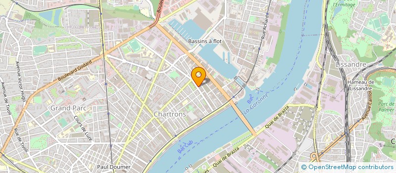 localisation de l'entreprise SEMIBEN à BORDEAUX